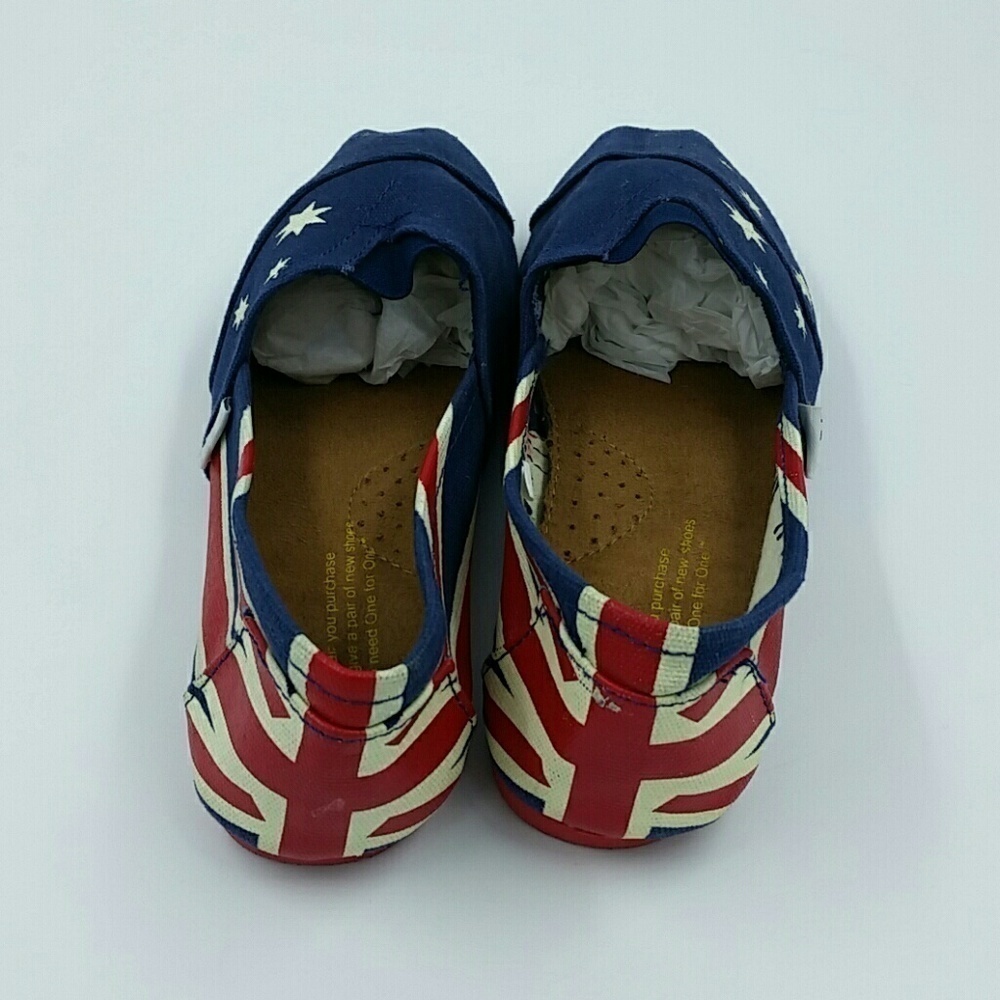 TOMS l One for One Flag Sneakers - Picture 4 of 8